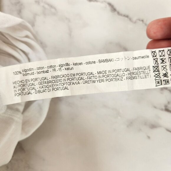 Zara Trafaluc Graphic White Tee T-Shirt Dress to Impress Myself Women's S - Picture 7 of 7